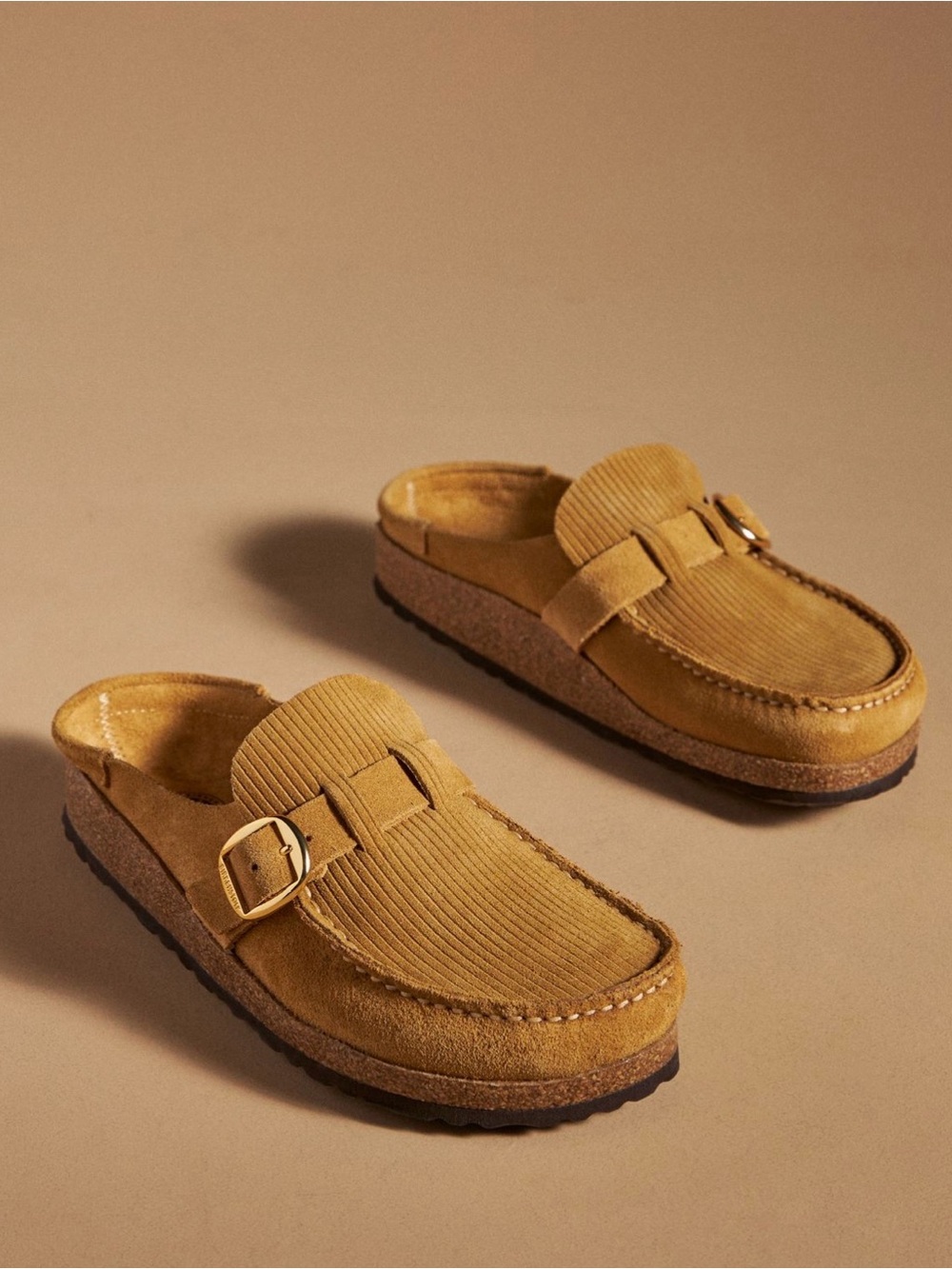 Birkenstock Buckley Suede Clogs